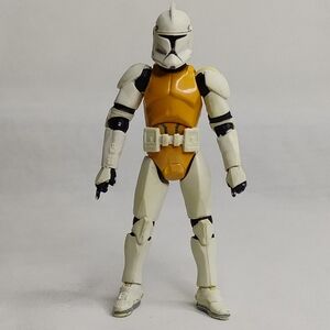 Vintage 2003 Hasbro Star Wars Clone Wars Clone Trooper Stormtrooper Mini Figure